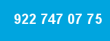 922 747 07 75